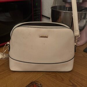 Elegant Cream Crossbody Bag